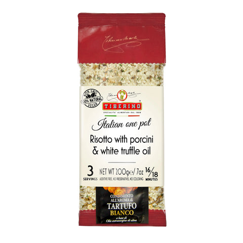 Risotto with Porcini & White Truffle Oil