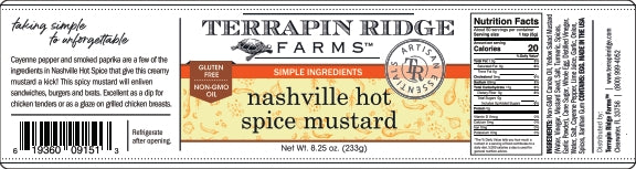 Nashville Hot Spice Mustard