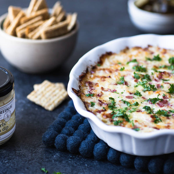 Roasted Garlic Horseradish Dip