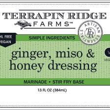 Ginger, Miso and Honey Dressing