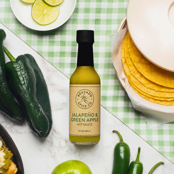Jalapeno and Green Apple Hot Sauce