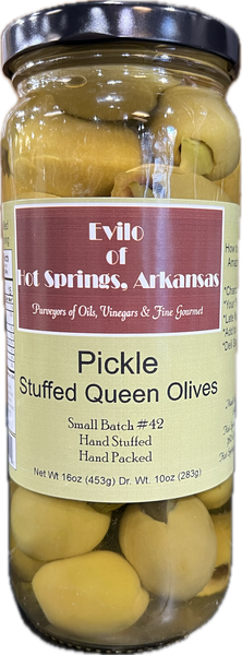 Greek Queen Halkidiki Pickle Stuffed Olives