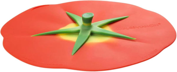8" Red Tomato Silicone Lid