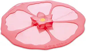 6 Inch Hibiscus Silicone Lid