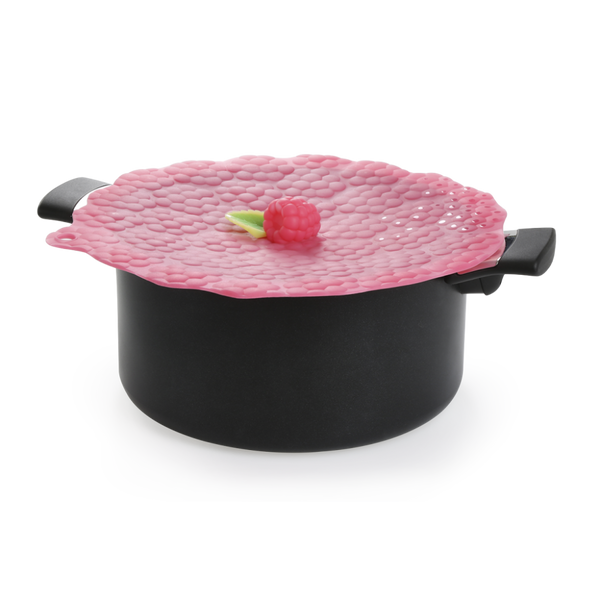 11 Inch Raspberry Silicone Lid