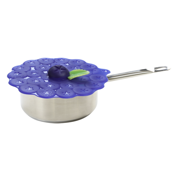 6 Inch Blueberry Silicone Lid