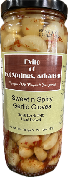 Sweet and Spicy Garlic Cloves