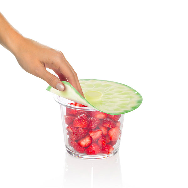 6 Inch Lime Silicone Lid