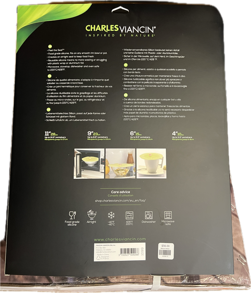 Silicone Airtight Lilypad Lid Set