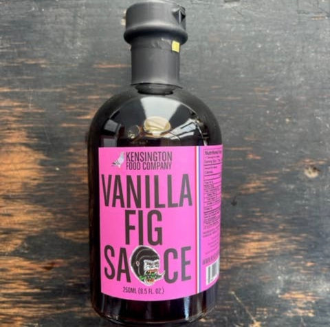 Vanilla Fig Infused Balsamic Vinegar Sauce