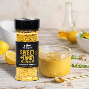 Sweet + Tangy Mustard Rub