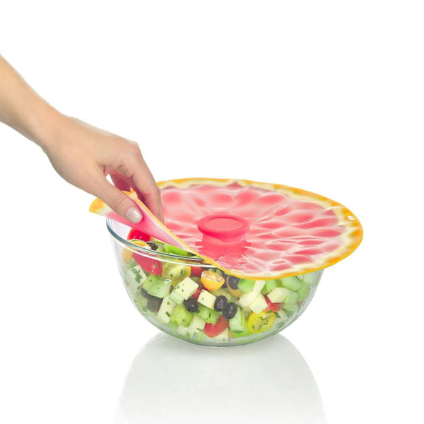 8 Inch Grapefruit Silicone Lid