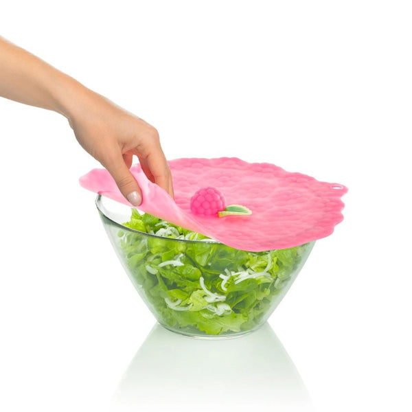 11 Inch Raspberry Silicone Lid