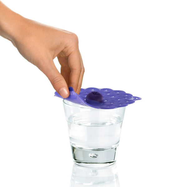 4 Inch Blueberry Silicone Drink Cover 2 pack