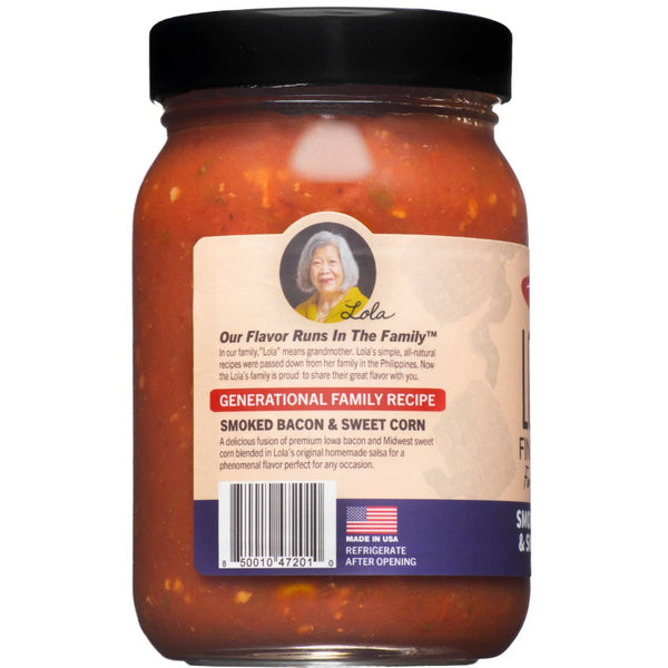 Lola’s Fine Smoked Bacon & Sweet Corn Salsa