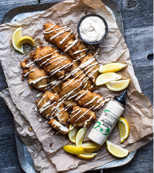 Jalapeno Aioli Squeeze Garnishing Sauce