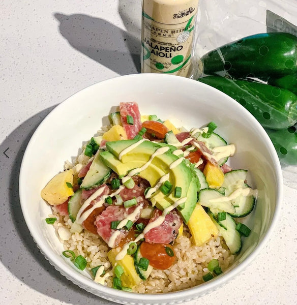 Jalapeno Aioli Squeeze Garnishing Sauce