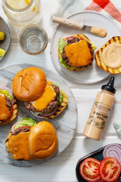 Everything Aioli Garnishing Squeeze