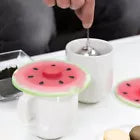 4 Inch Watermelon Silicone Drink Covers 2 pack