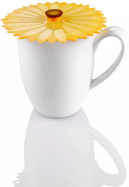 Sunflower Silicone Lid Set