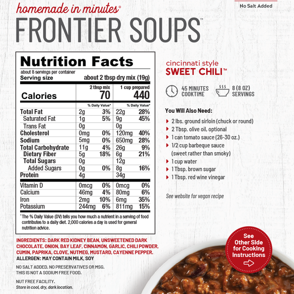 Cincinnati Style Sweet Chili Mix