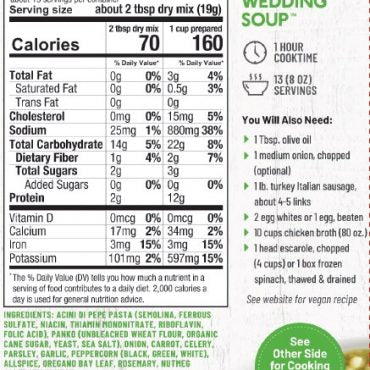 Little Italy Wedding Soup Mix