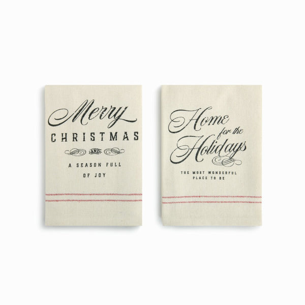 Season of Joy Tea Towel - Set/2