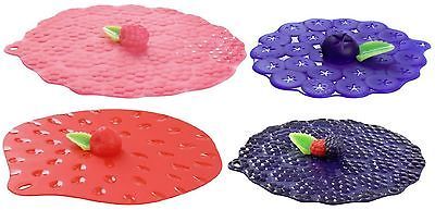 Berry Silicone Lid Set