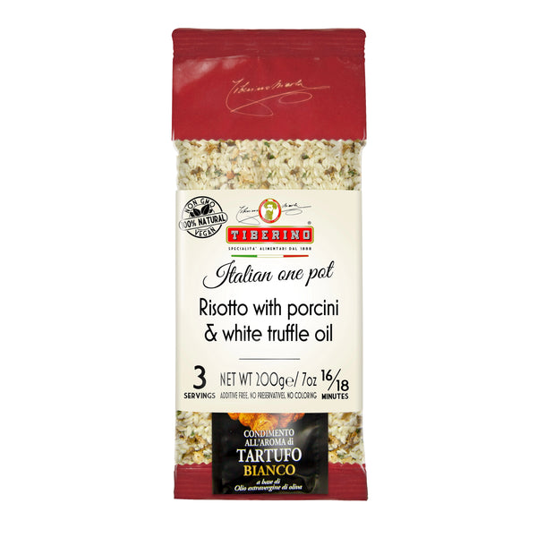 Risotto with Porcini & White Truffle Oil