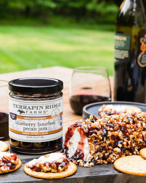 Blueberry Bourbon Pecan Jam