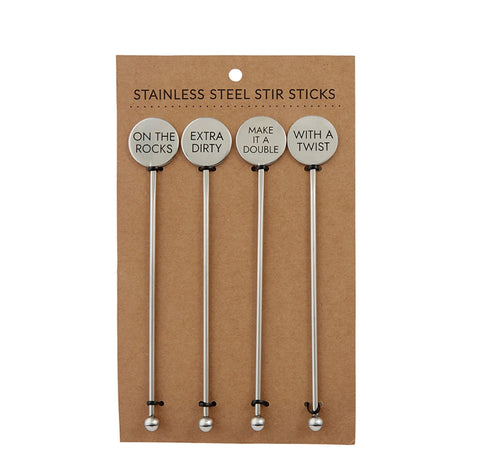Stainless Steel Stir Sticks