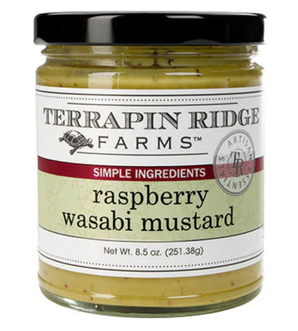 Raspberry Wasabi Mustard