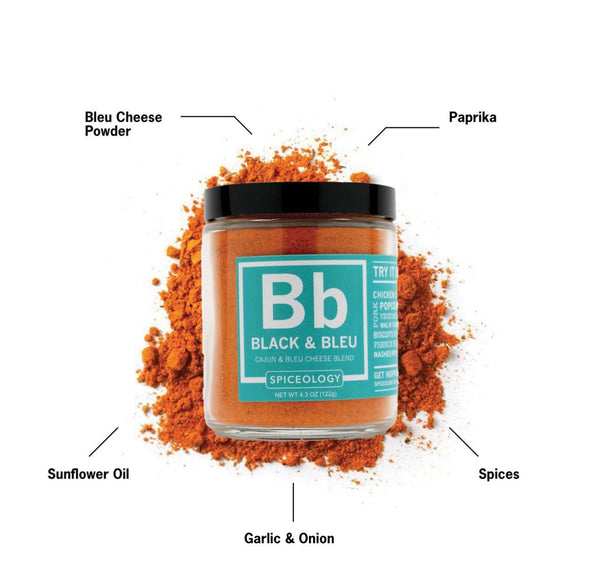 Black & Bleu Cajun and Bleu Cheese Blend