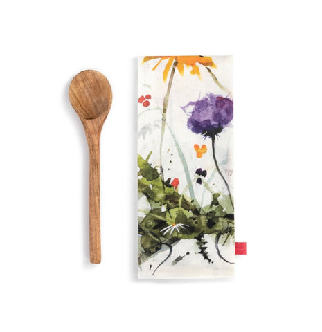 Wildflowers Kitchen Towel & Utensil Set