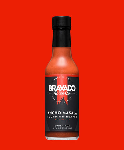 Ancho Masala Scorpion-Reaper Hot Sauce