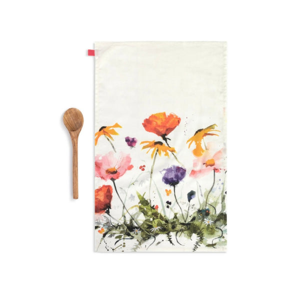Wildflowers Kitchen Towel & Utensil Set