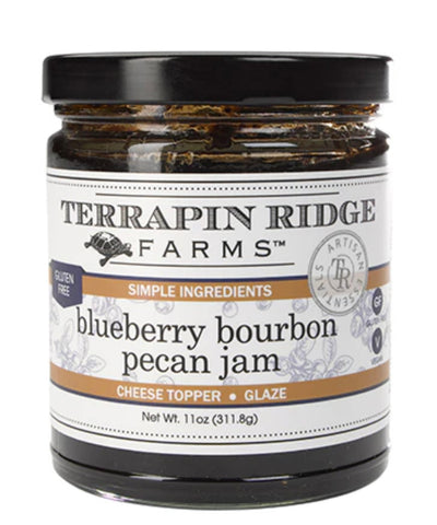 Blueberry Bourbon Pecan Jam