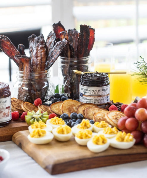 Blueberry Bourbon Pecan Jam